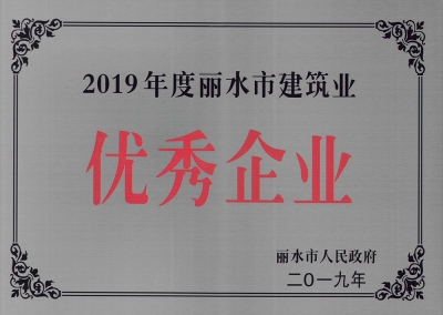 2019年度優(yōu)秀企業(yè)